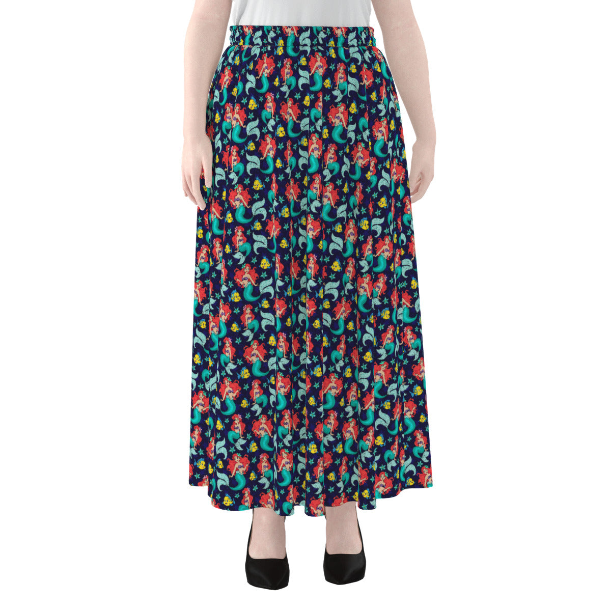 I Want To Be Where The People Are Women's Maxi Chiffon Skirt