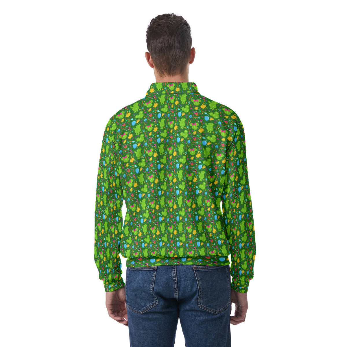 Flower And Garden Unisex Light Jacket
