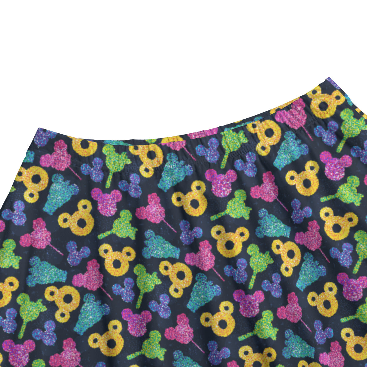 Glitter Park Snacks Women's Long Maxi Skirt With Pockets