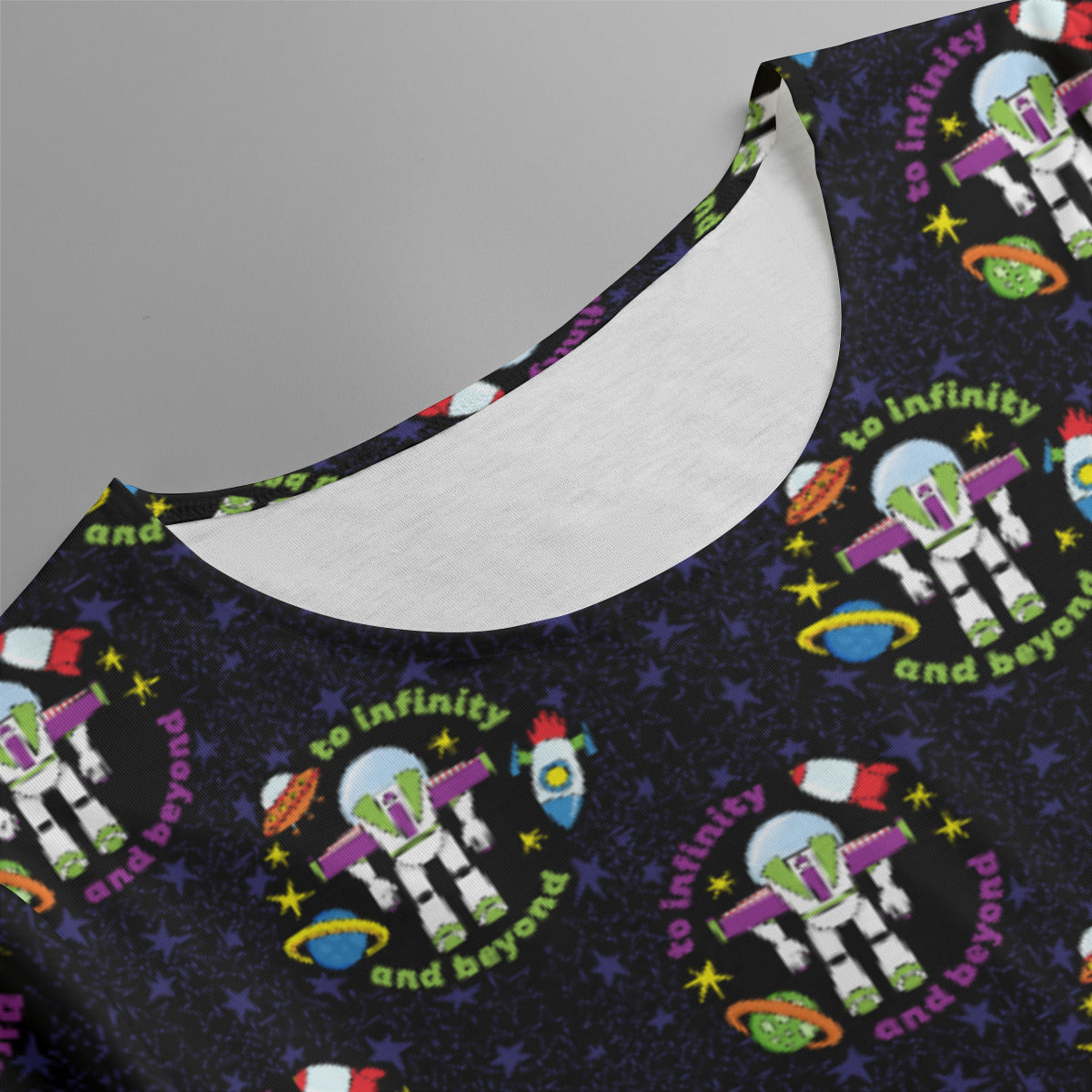 To Infinity And Beyond Women's Swing Dress With Short Sleeve