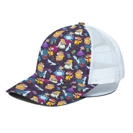 Magical Mice Unisex Trucker Hat With White Half Mesh