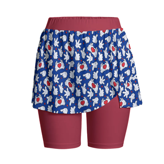 Happy Hands Women's Sports Skorts