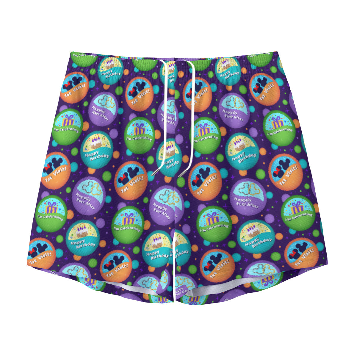 Button Collector Unisex Pocket Shorts