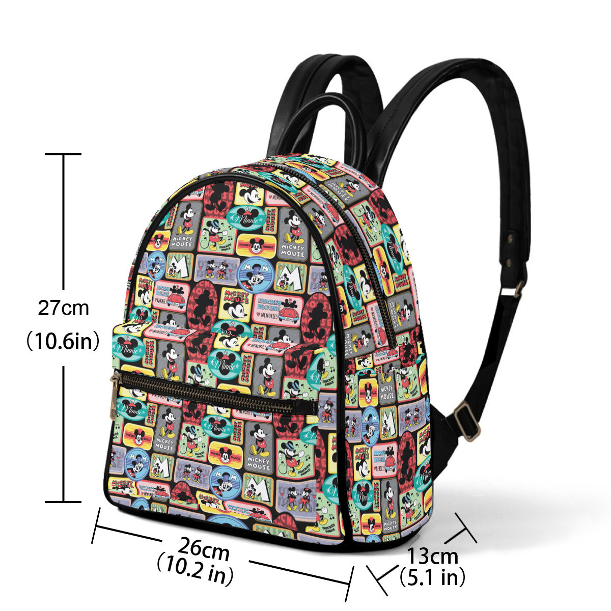 Mickey Stickers Mini Backpack