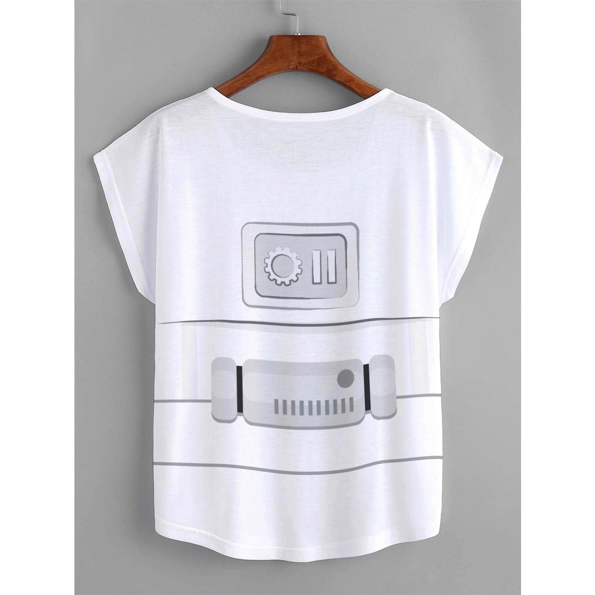 Star Wars Stormtrooper Plus Size Women's Curved Hem T-shirt