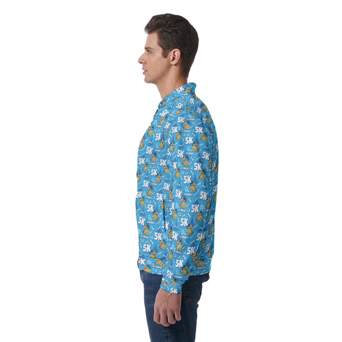 Pluto 5K All Over Print Unisex Light Jacket