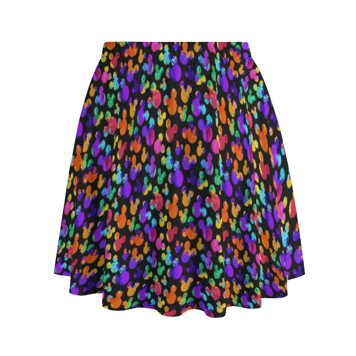 Watercolor Women's Skirt With Pockets