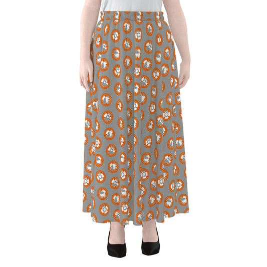BB-8 Women's Maxi Chiffon Skirt