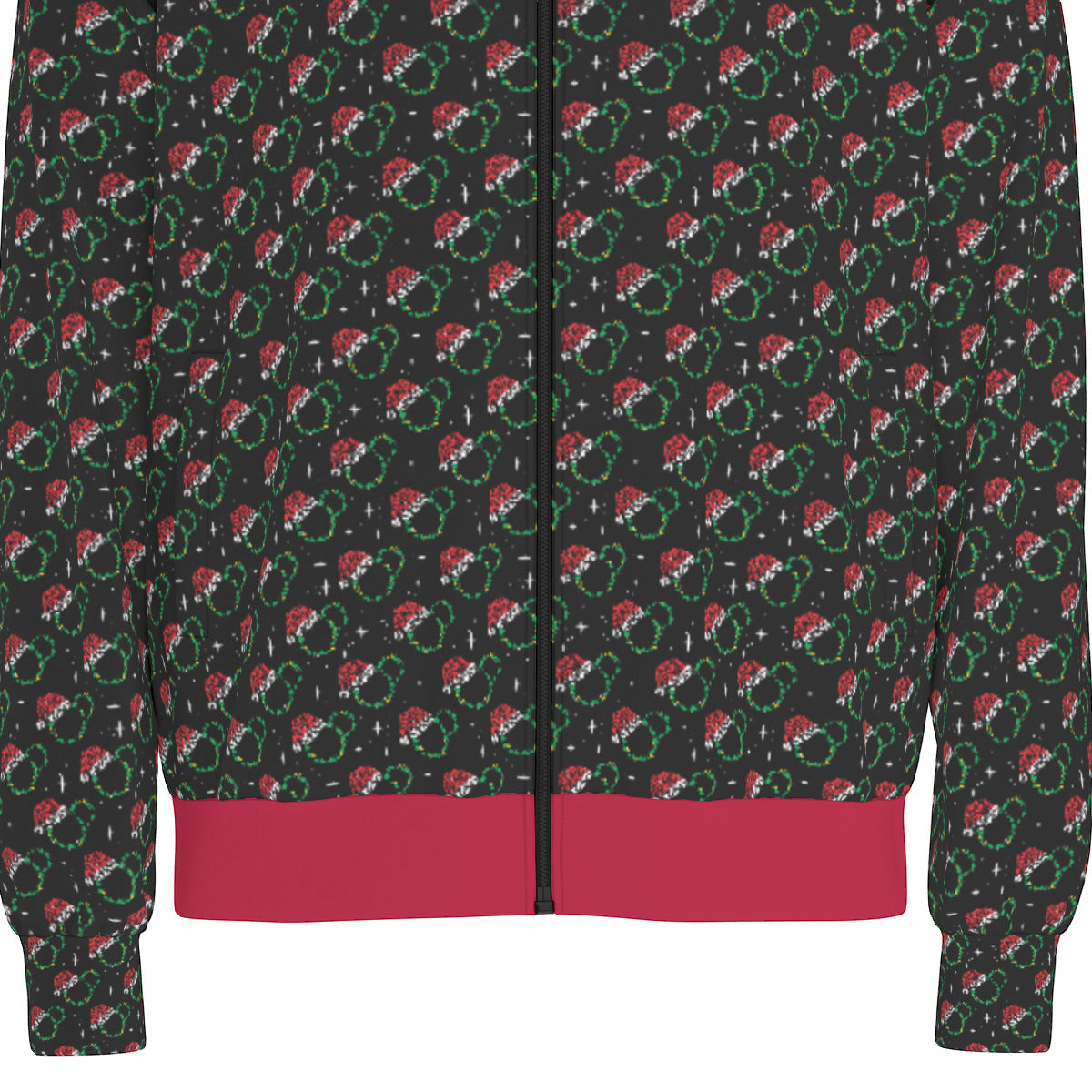 Christmas Unisex Stand Collar Jacket