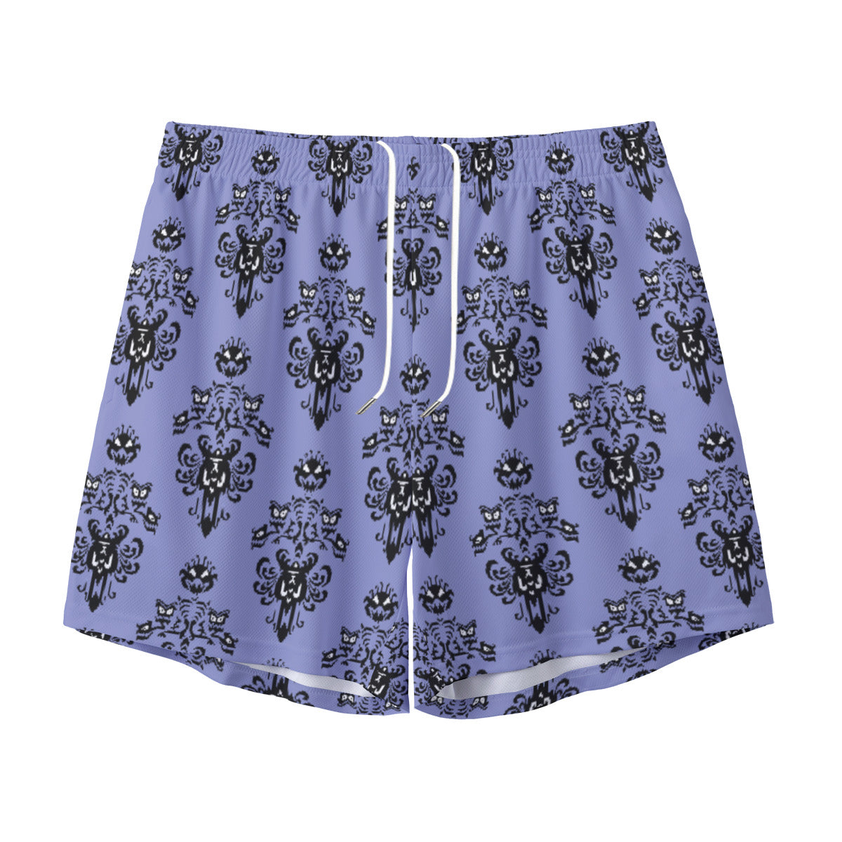 Haunted Mansion Wallpaper Unisex Pocket Shorts