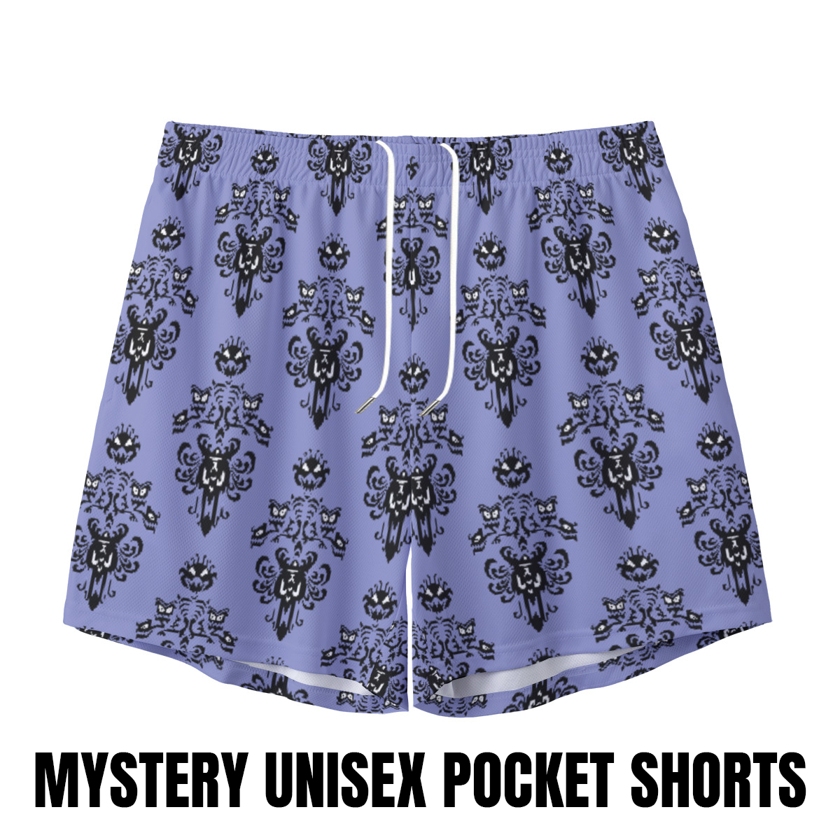 Mystery Unisex Pocket Shorts - Ambrie
