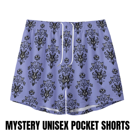 Mystery Unisex Pocket Shorts - Ambrie