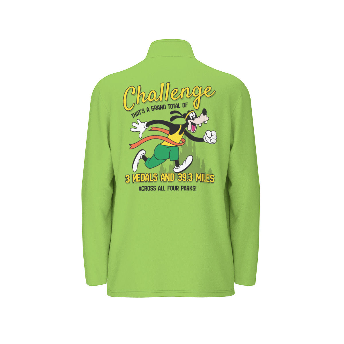 Goofy Challenge Men's Athletic Long Sleeve Jacket