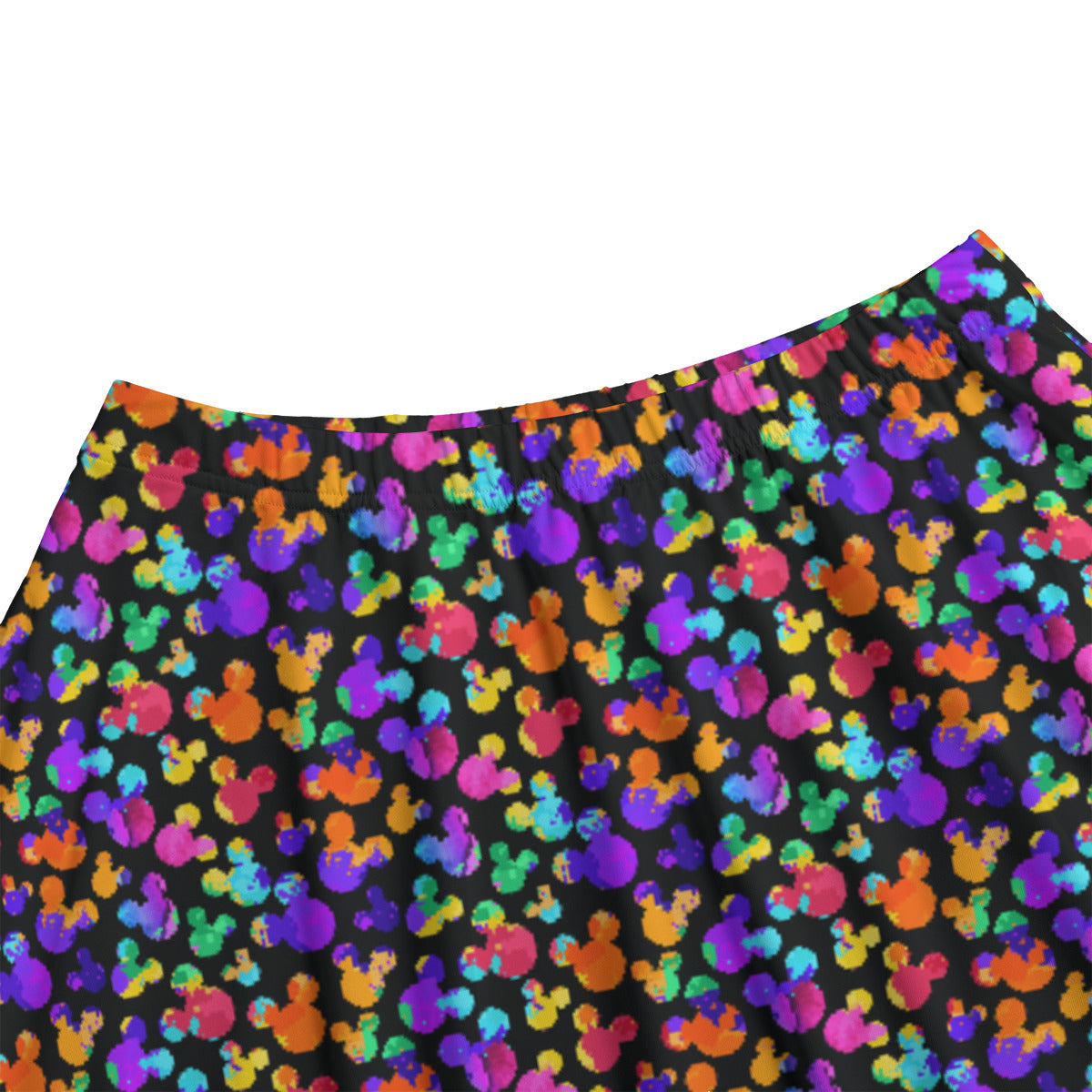 Watercolor Women's Skirt With Pockets