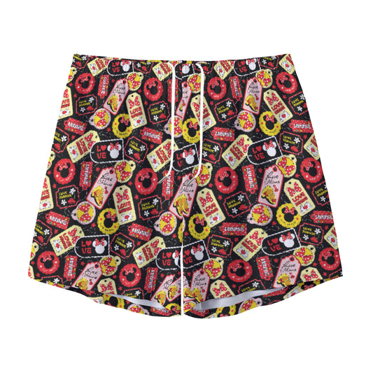 Minnie Tags Unisex Pocket Shorts