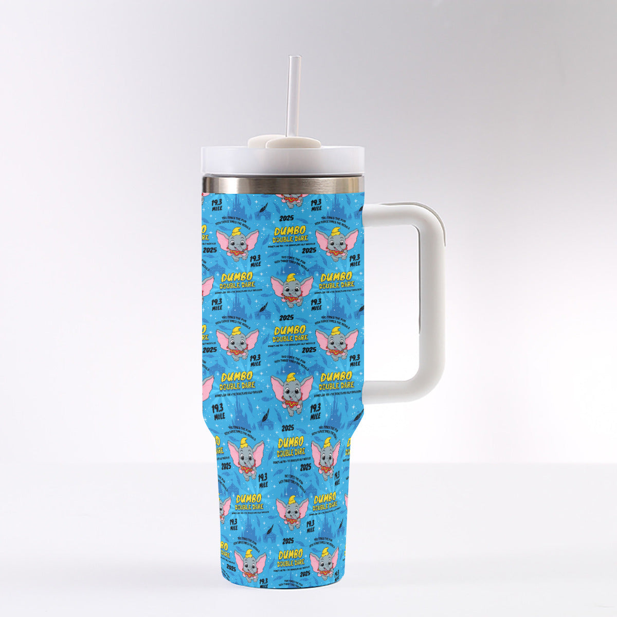 Disneyland Dumbo Double Dare 40 oz Tumbler With Handle