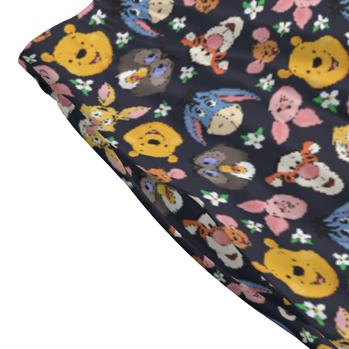 Hundred Acre Wood Friends Women's Long Maxi Skirt With Pockets