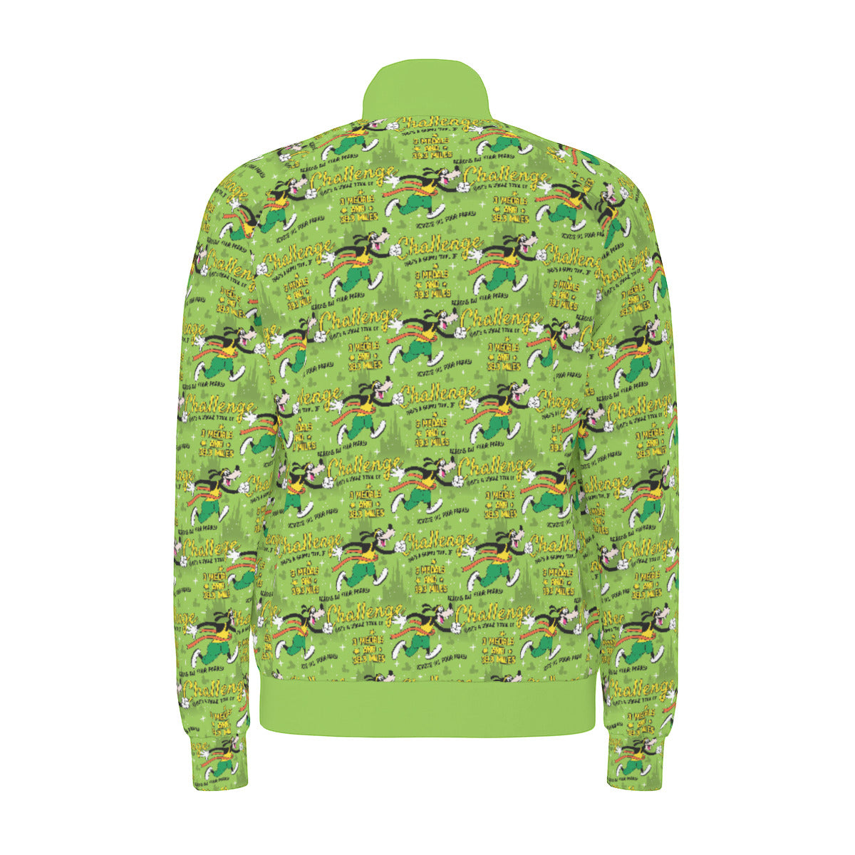 Goofy Challenge All Over Print Unisex Stand Collar Jacket