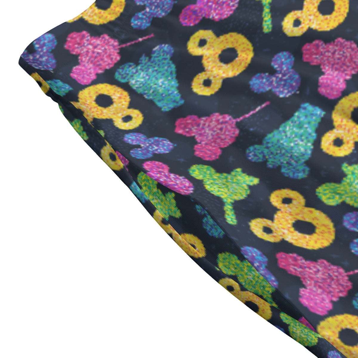 Glitter Park Snacks Women's Long Maxi Skirt With Pockets