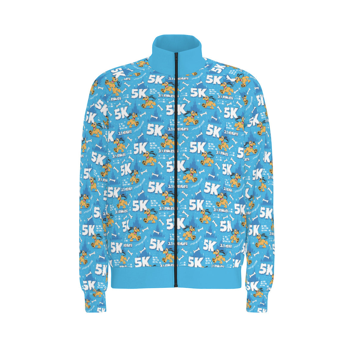 Pluto 5K All Over Print Unisex Stand Collar Jacket