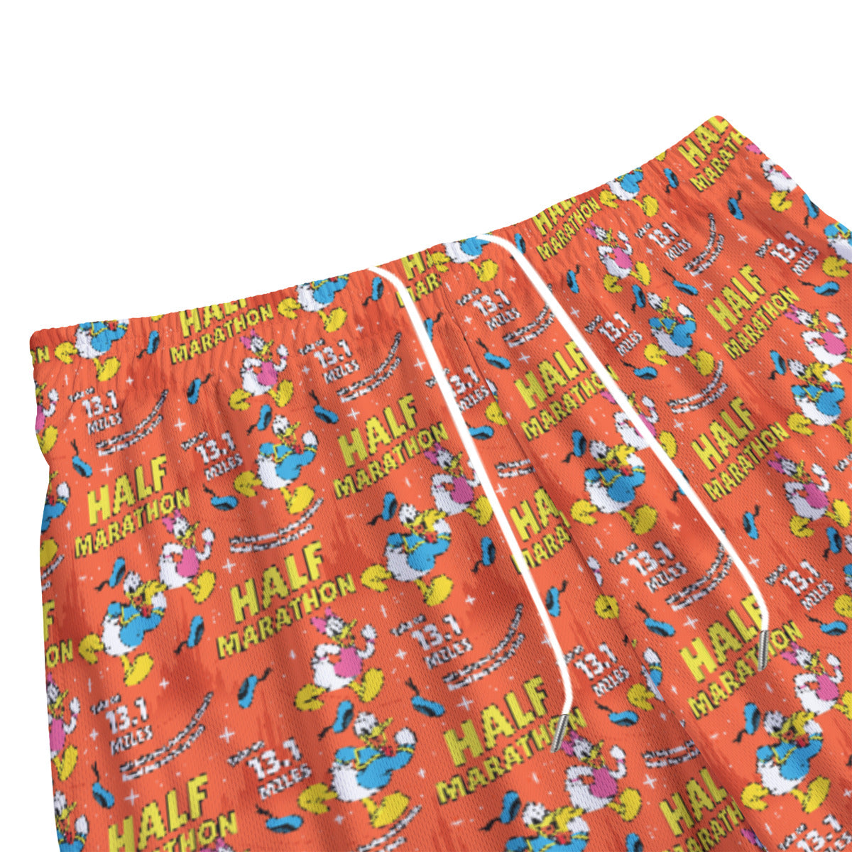 Donald And Daidy Half Marathon Unisex Pocket Shorts