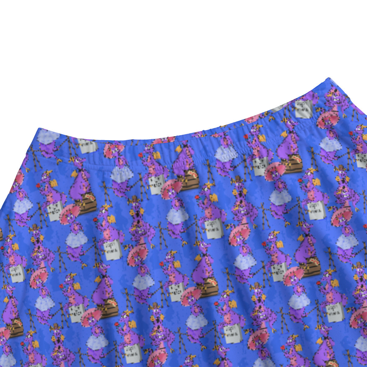 Haunted Mansion Figment Women's Skirt With Pockets