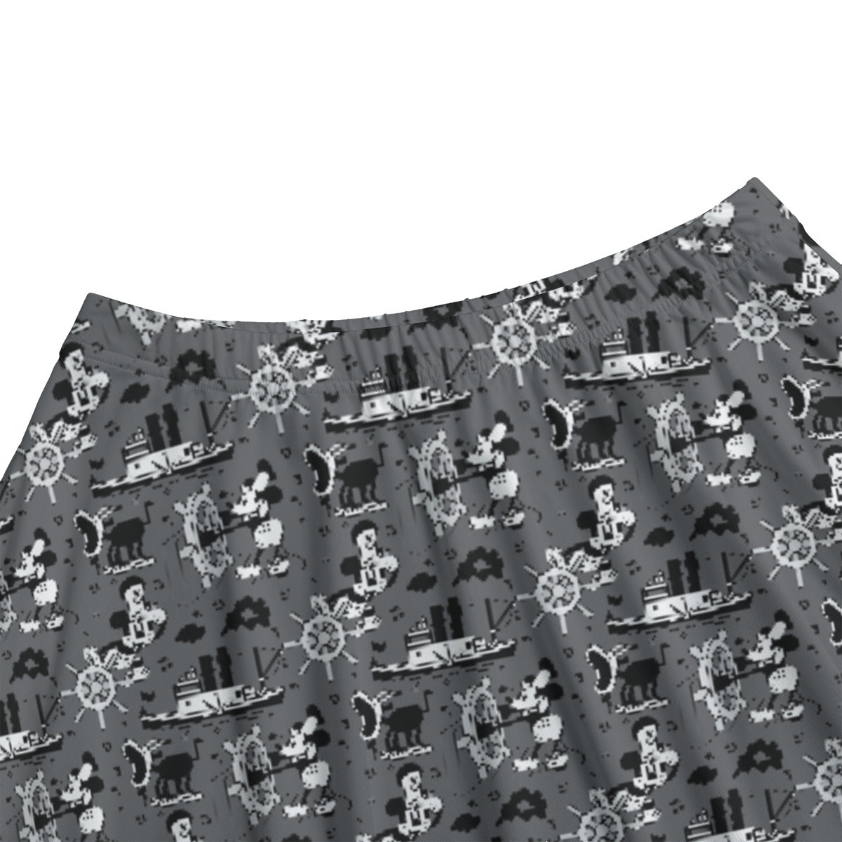 Steamboat Mickey Women's Skirt With Pockets