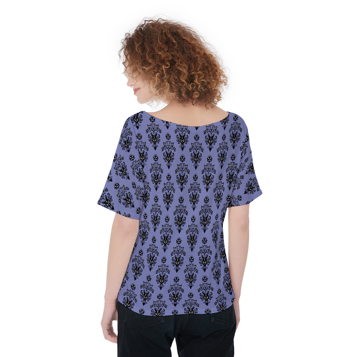 Haunted Mansion Wallpaper Women's T-Shirt