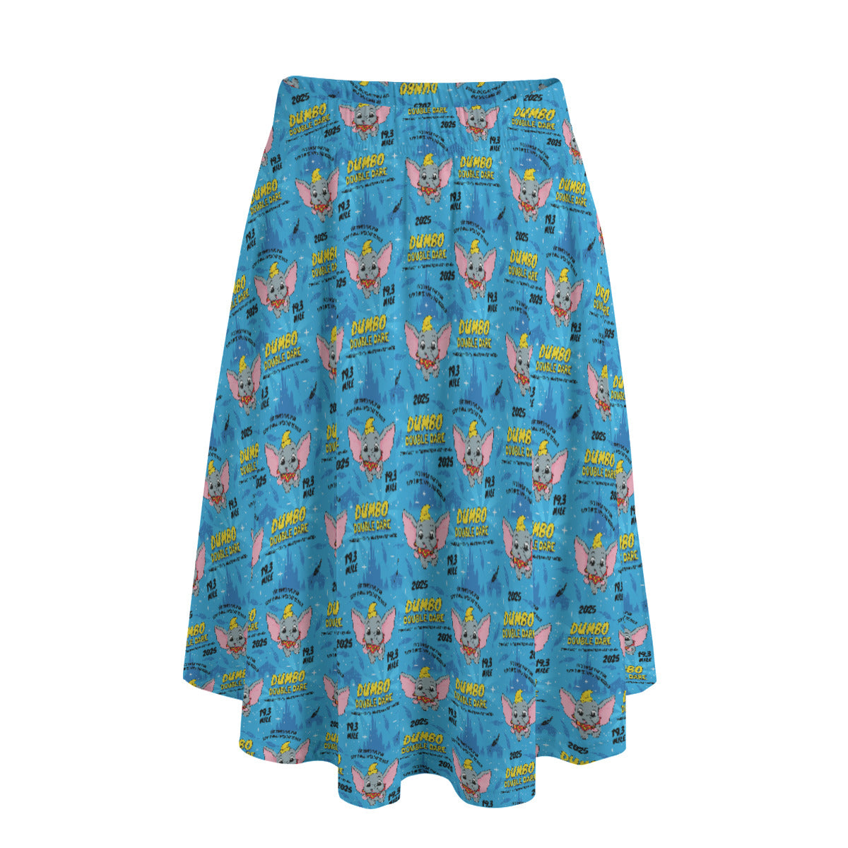 Disneyland Dumbo Double Dare Women's Long Maxi Skirt With Pockets