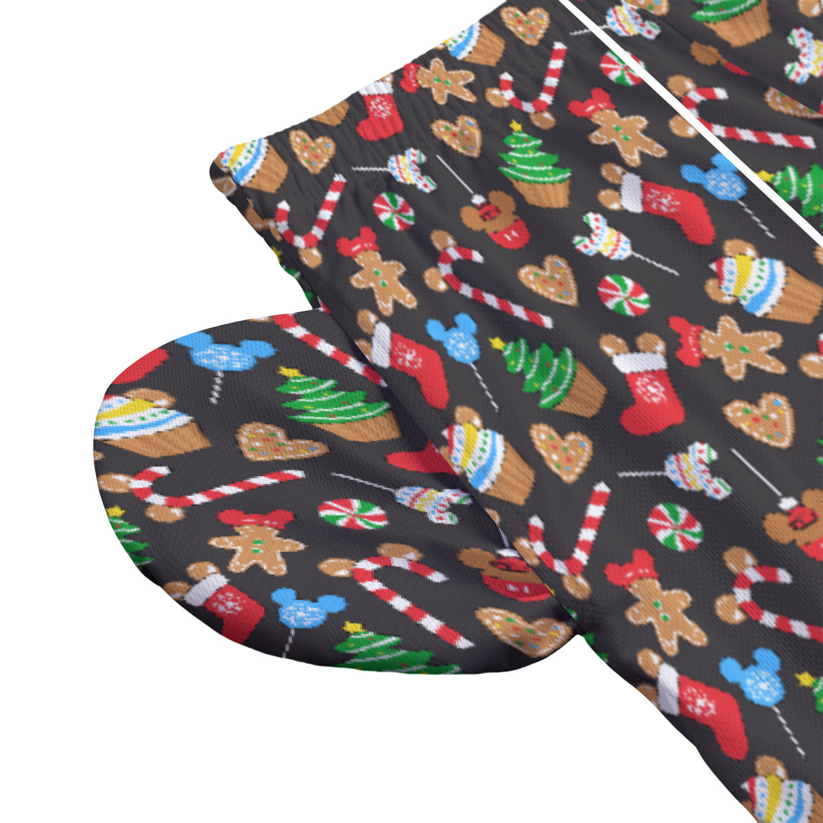 Christmas Snacks Unisex Pocket Shorts