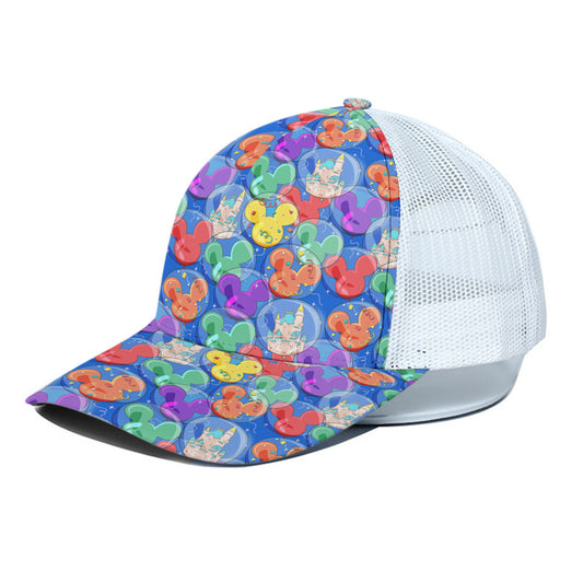 Balloon Collector Unisex Trucker Hat With White Half Mesh