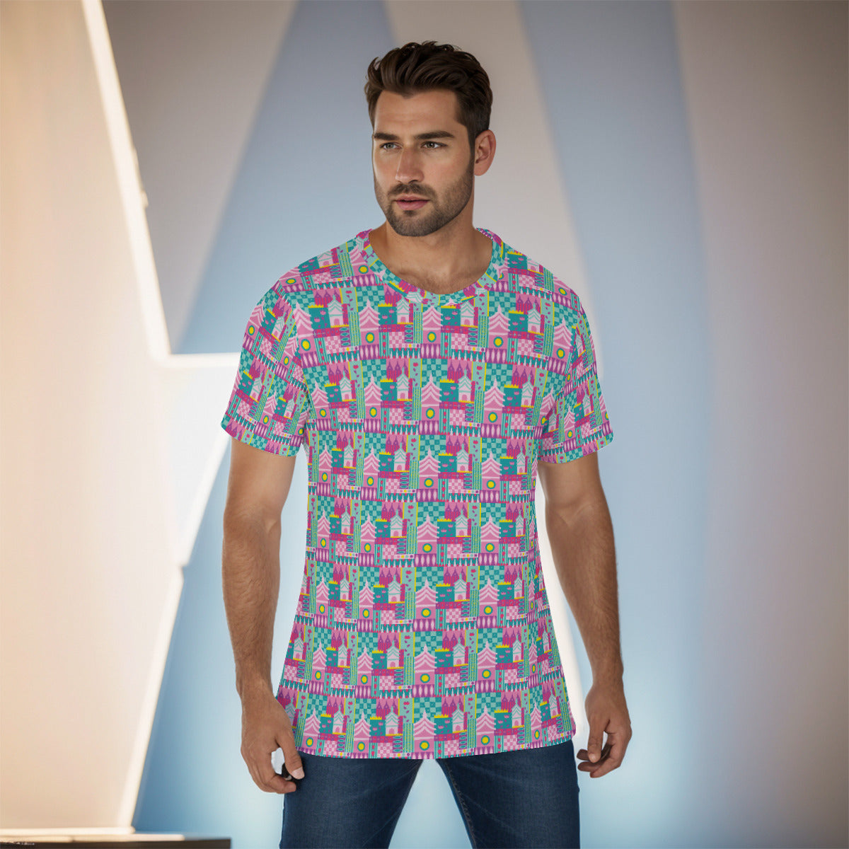 All-Over Print Men's O-Neck T-Shirt