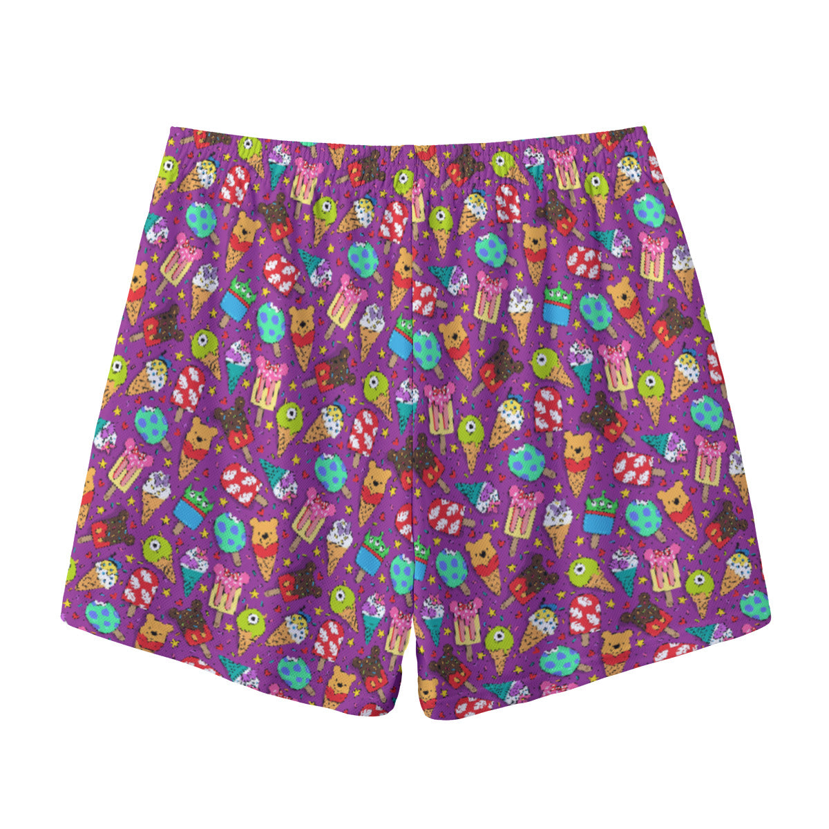 Ice Cream Unisex Pocket Shorts