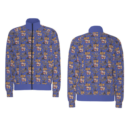 Chip And Dale 10K All Over Print Unisex Stand Collar Jacket