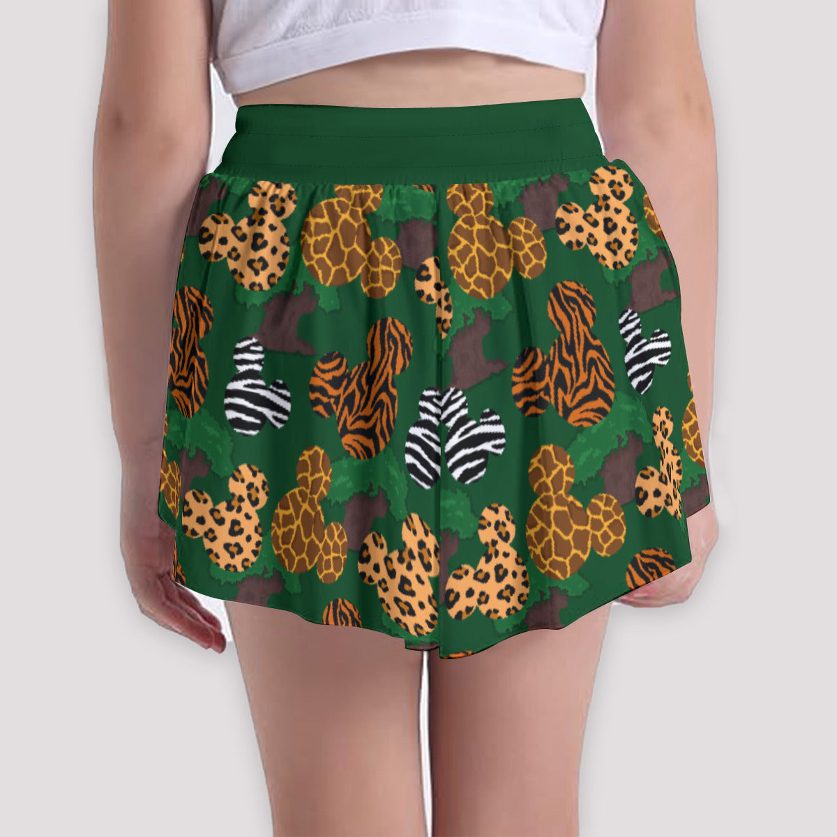 Animal Prints Girls' Sports Shorts