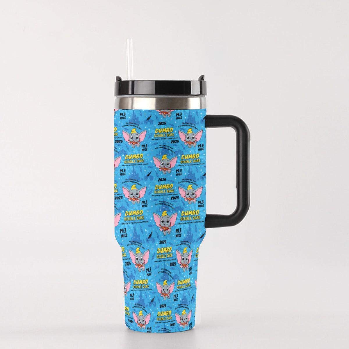 Disneyland Dumbo Double Dare 40 oz Tumbler With Handle