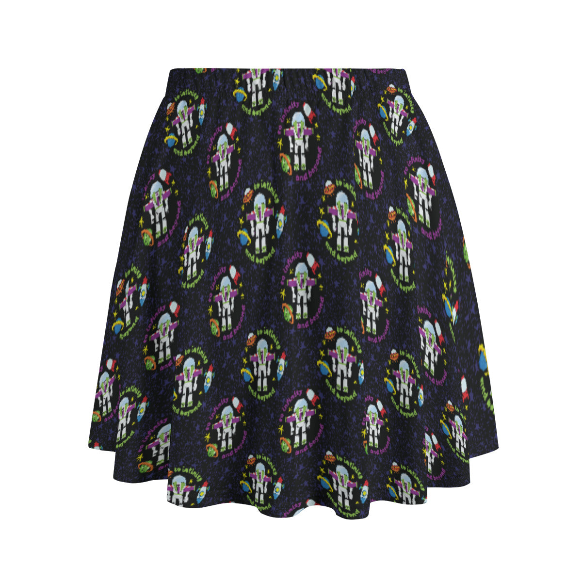 To Infinity And Beyond Women's Skirt With Pockets