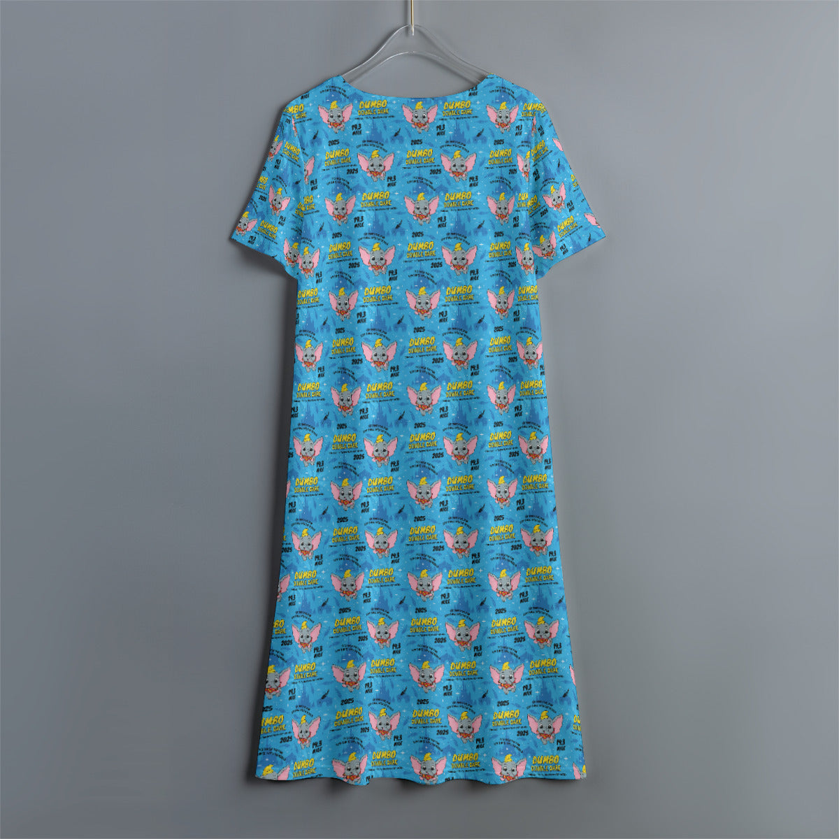 Disneyland Dumbo Double Dare Women's Swing Dress With Short Sleeve