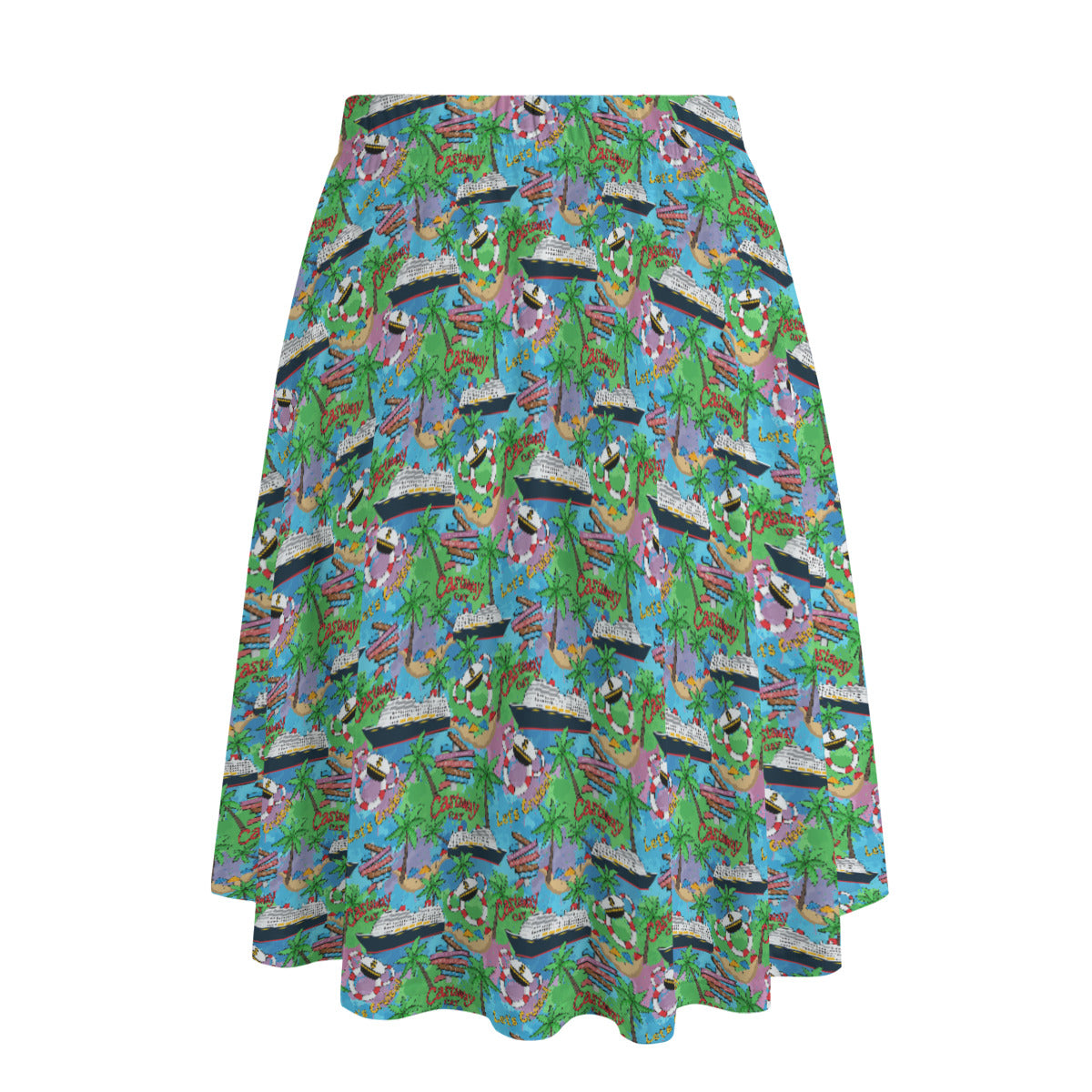 Let's Cruise Women's Long Maxi Skirt With Pockets