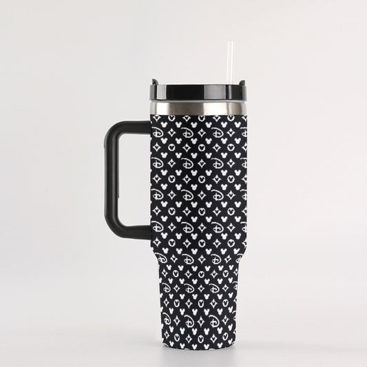 Designer 40 oz Tumbler With Handle