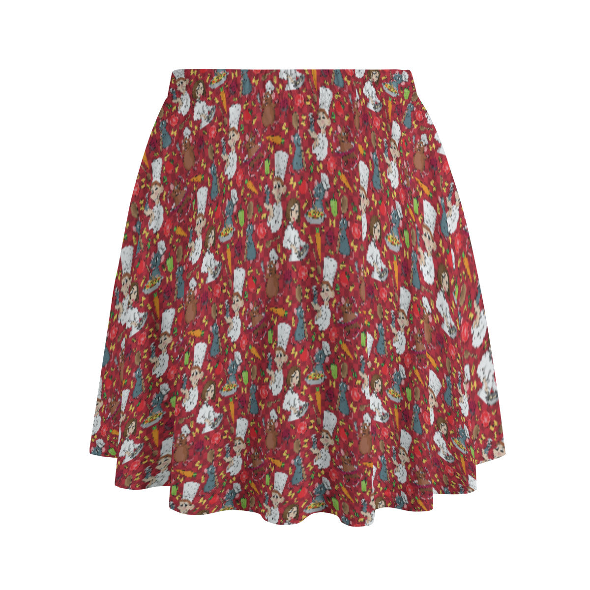 Ratatouille Women's Skirt With Pockets