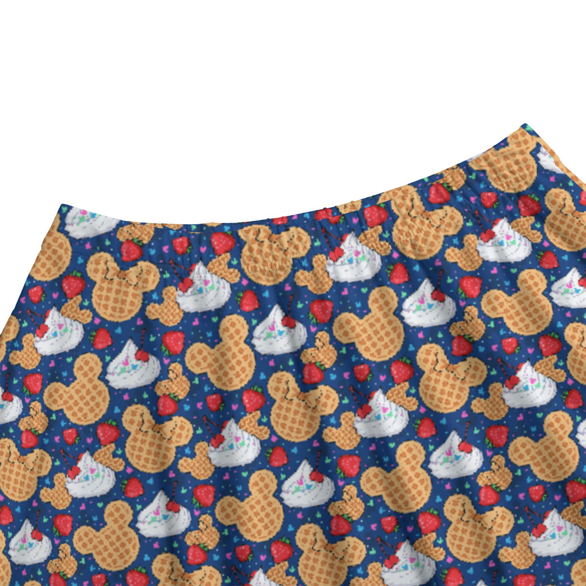 Waffles Women's Skirt With Pockets