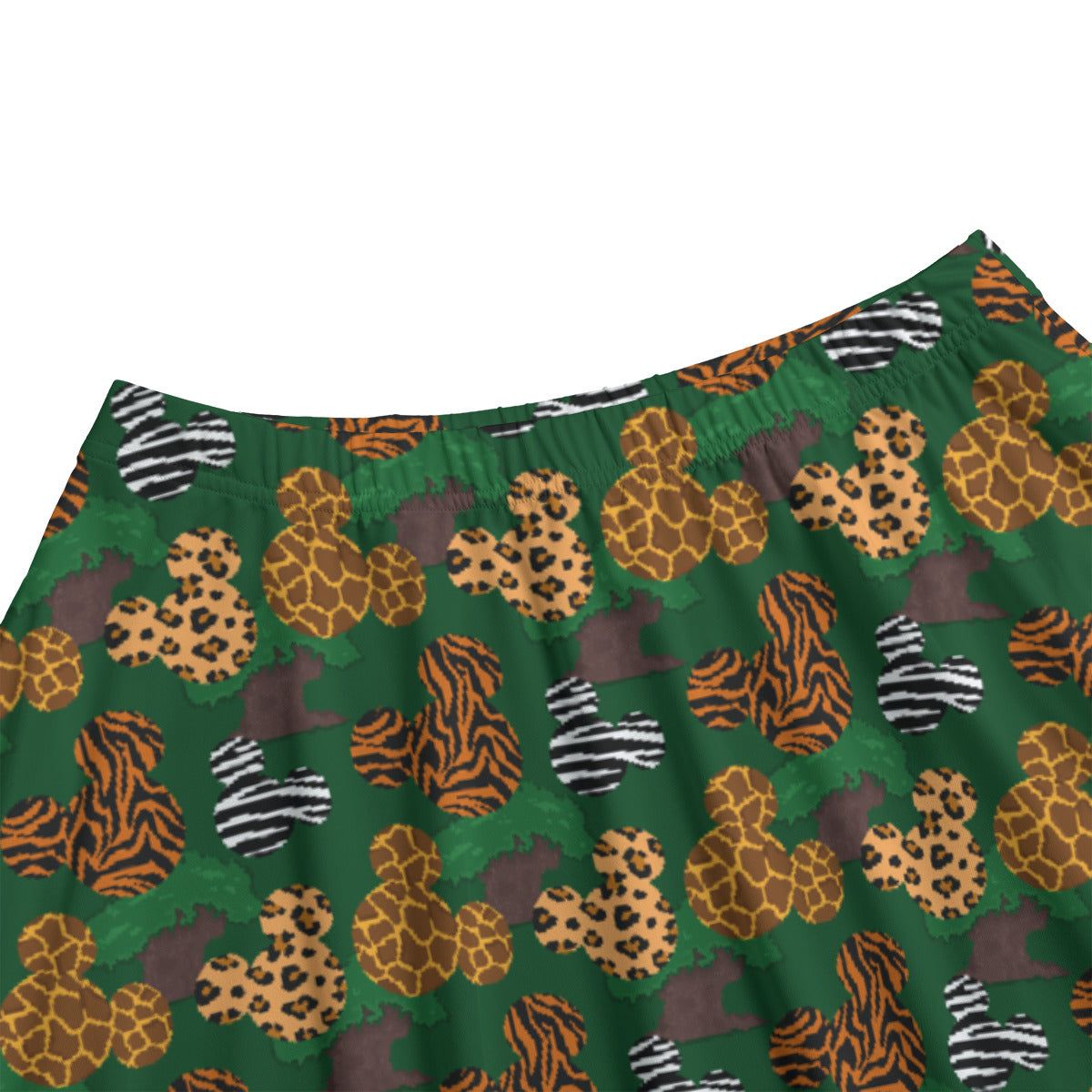 Animal Prints Women's Long Maxi Skirt With Pockets
