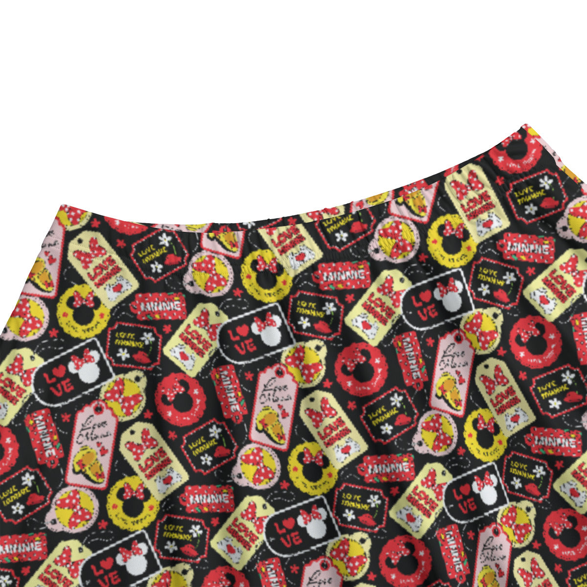 Minnie Tags Women's Long Maxi Skirt With Pockets