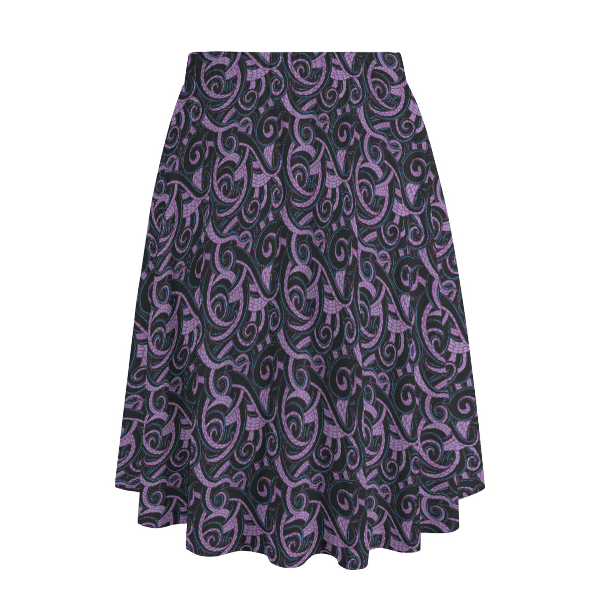 Ursula Tentacles Women's Long Maxi Skirt With Pockets