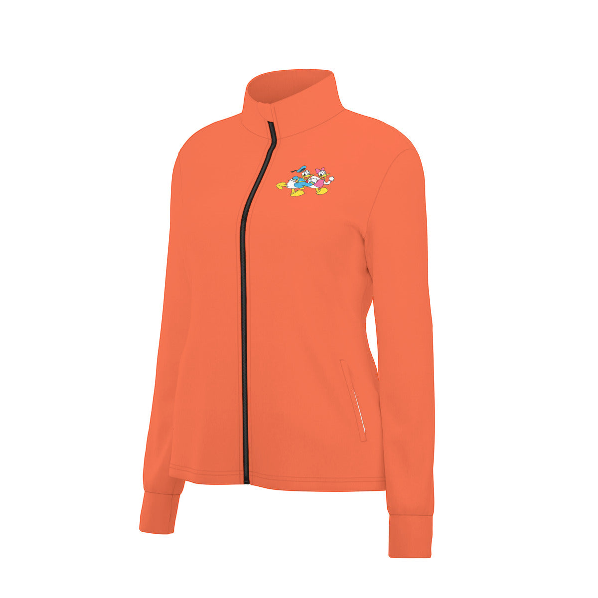 Donald And Daisy Half Marathon Women's Athletic Long Sleeve Thumbhole Jacket