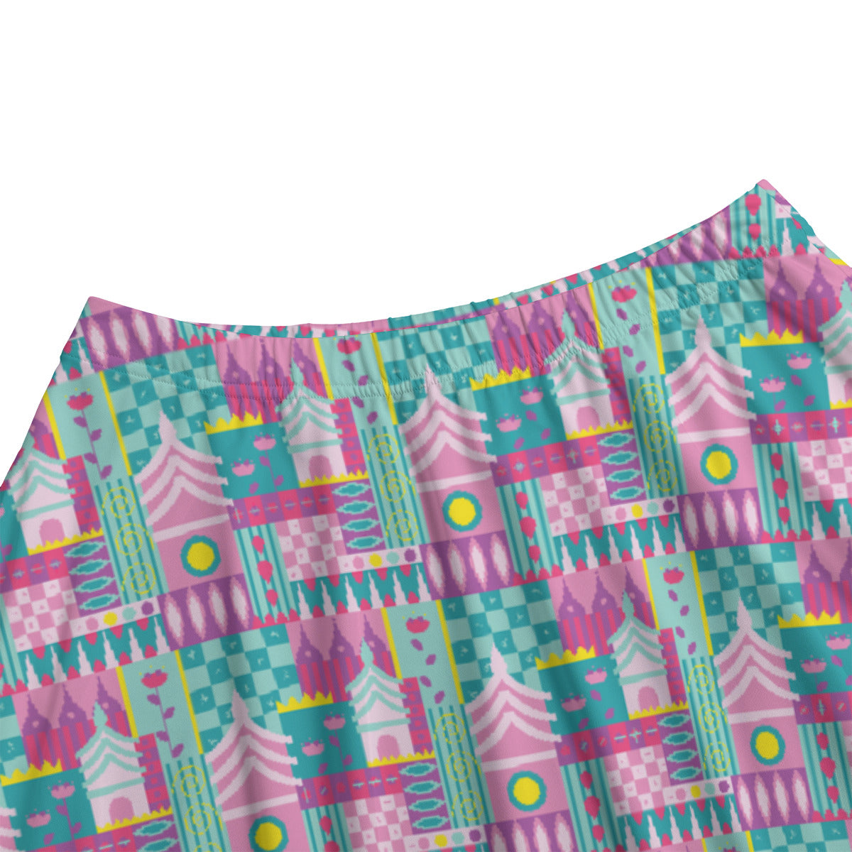 Small World Women's Long Maxi Skirt With Pockets