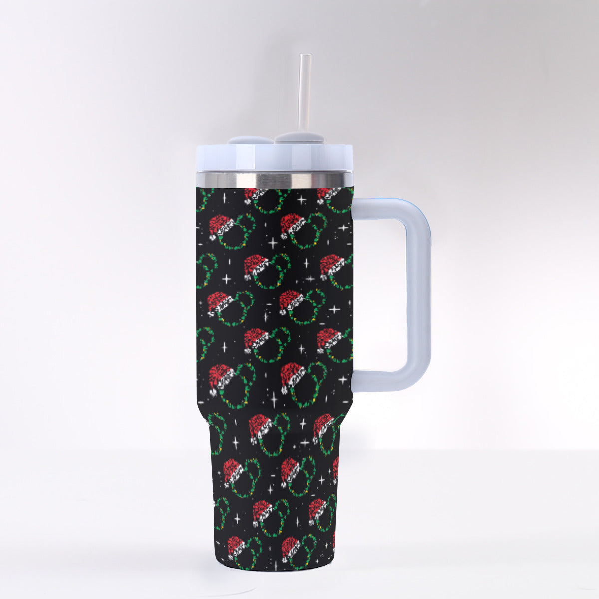 Christmas 40 oz Tumbler With Handle