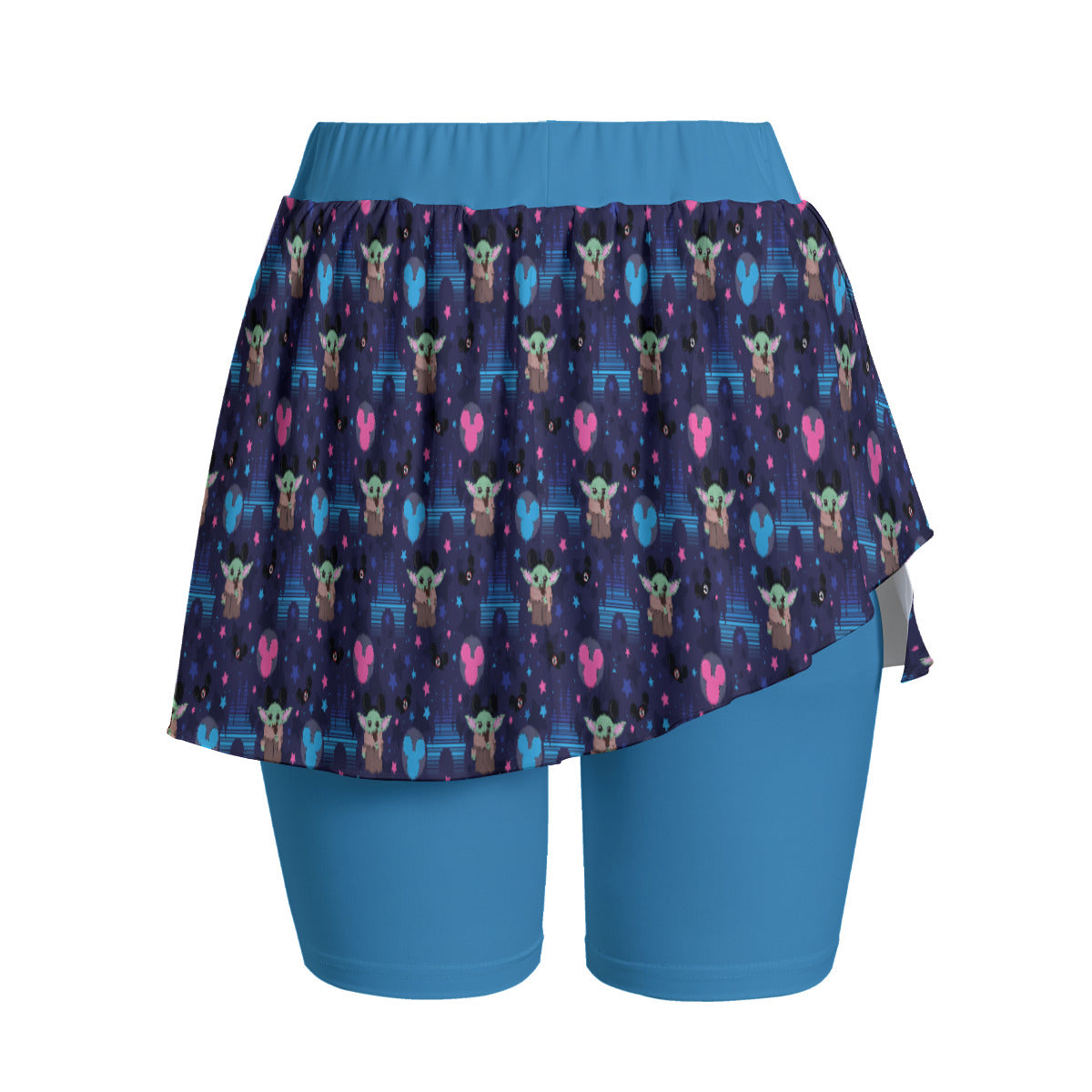 Baby Yoda Castles Women's Sports Skorts