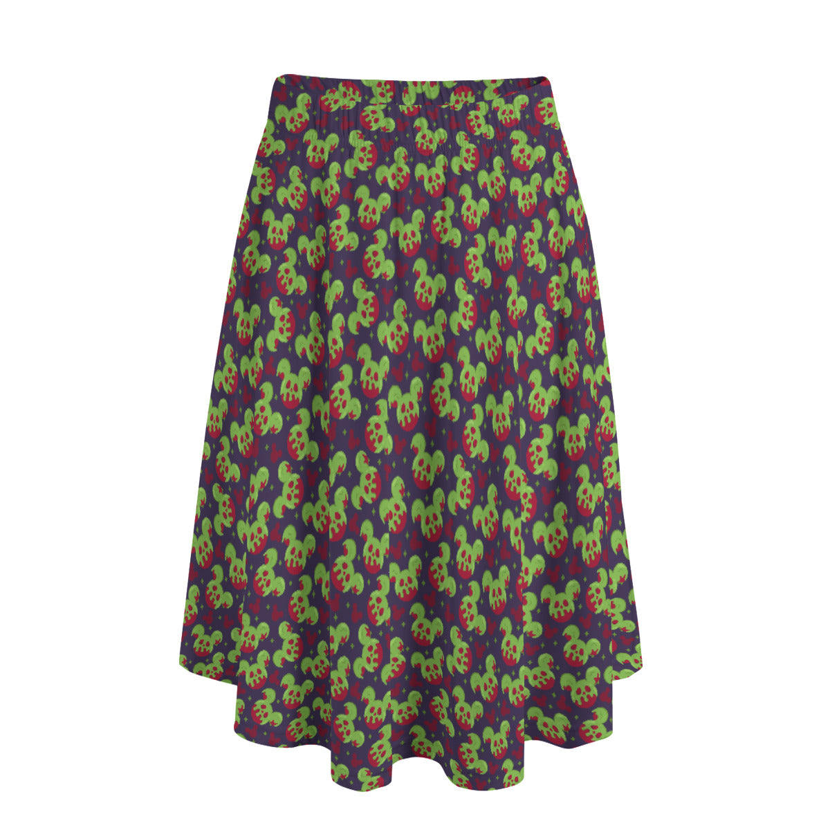 Magical Poison Apple Women's Long Maxi Skirt With Pockets